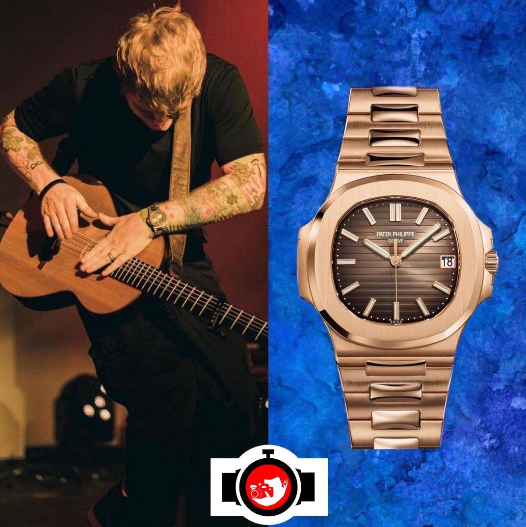Ed Sheeran's Luxury Watch Collection: A Closer Look at His 40mm Patek Philippe Nautilus 