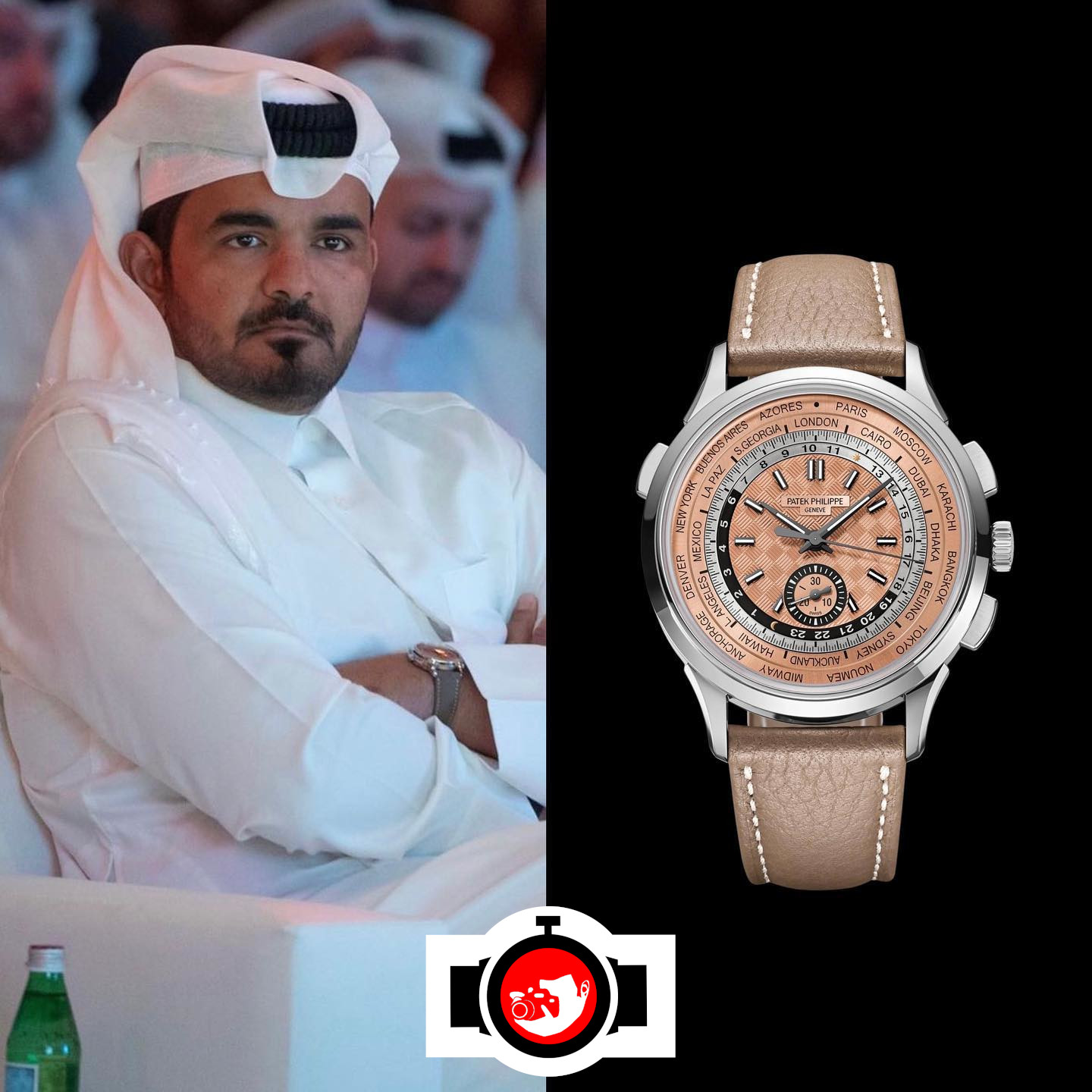 Exploring the Impressive Patek Philippe 5935A in Joaan Bin Hamad Al Thani's Watch Collection
