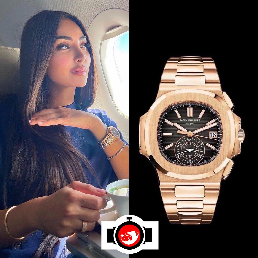 actor Nour AlGhandour spotted wearing a Patek Philippe 5980R