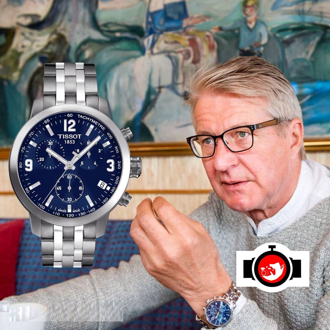 politician Fabian Stang spotted wearing a Tissot 
