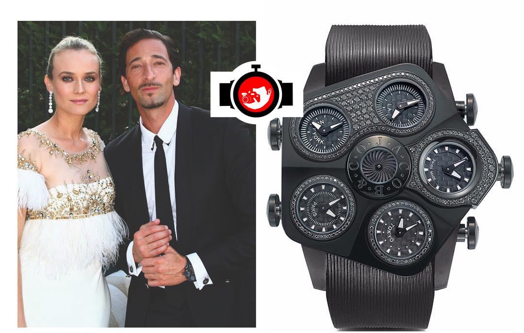 Adrien Brody's Favorite Timepiece: The Jacob & Co Grand Five Time Zone
