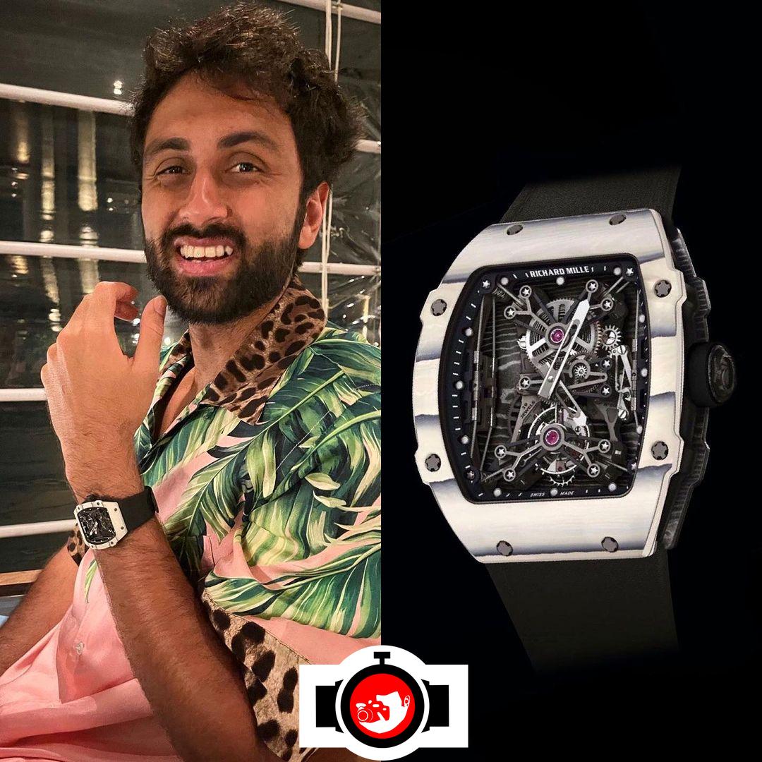 business man Ali Hussain Sajwani spotted wearing a Richard Mille RM 27-01