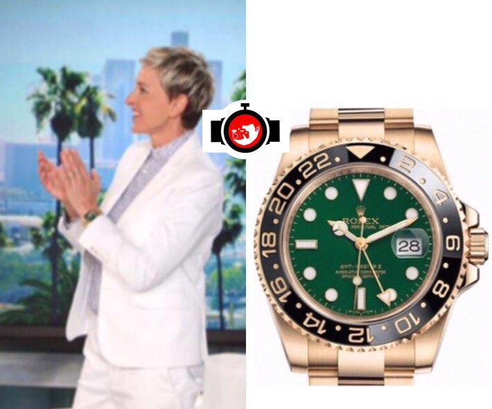 Introducing Ellen's Watch Collection: A Look at the Rolex GMT Master II Ceramic Gold