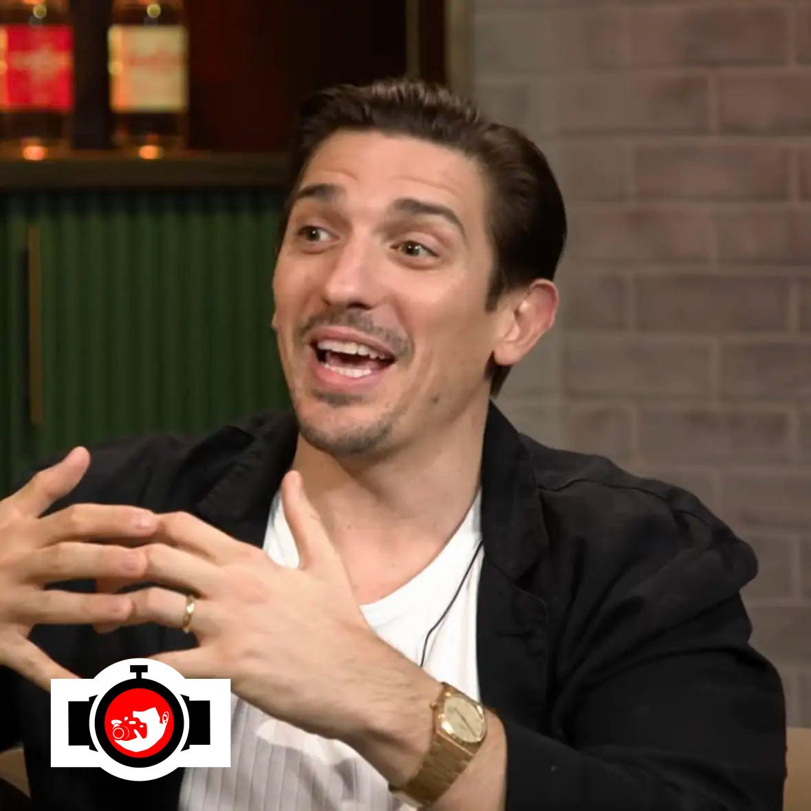 comedian Andrew Schulz spotted wearing a Vacheron Constantin 222