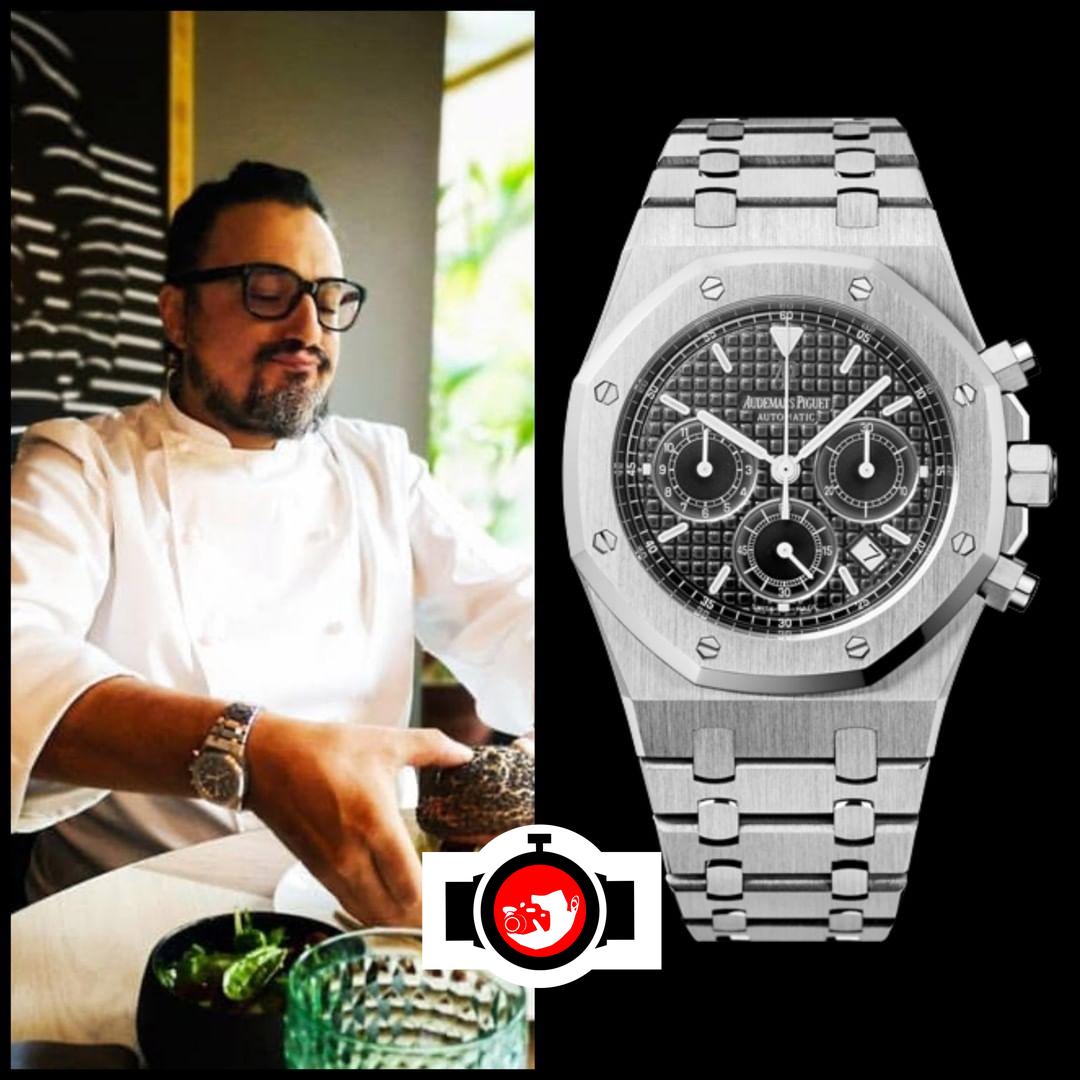 Alessandro Borghese's stainless steel Audemars Piguet Royal Oak Chronograph - A Timepiece with Style and Substance 