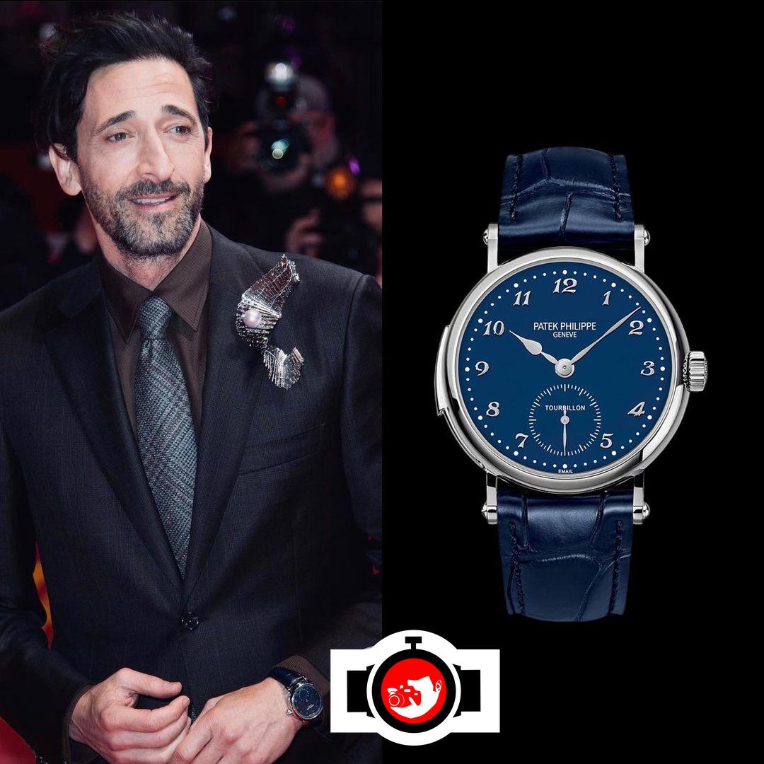 The Allure of Adrien Brody's Patek Philippe Ref. 5539G-010 Watch Made in 18ct White Gold