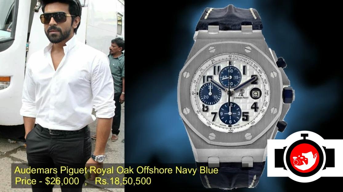 Discovering Ram Charan's Favorite Watch Collection: Audemars Piguet Royal Oak Offshore Navy Blue