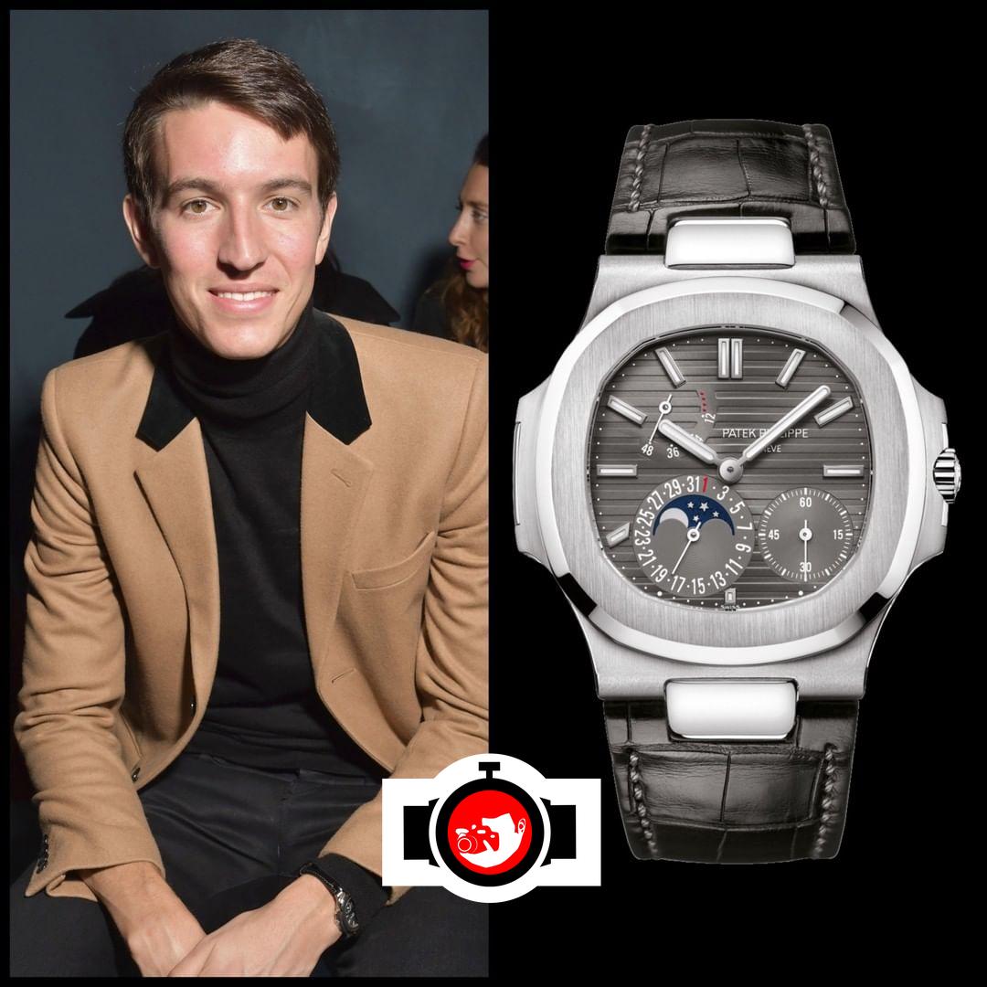 business man Alexandre Arnault spotted wearing a Patek Philippe 5712G