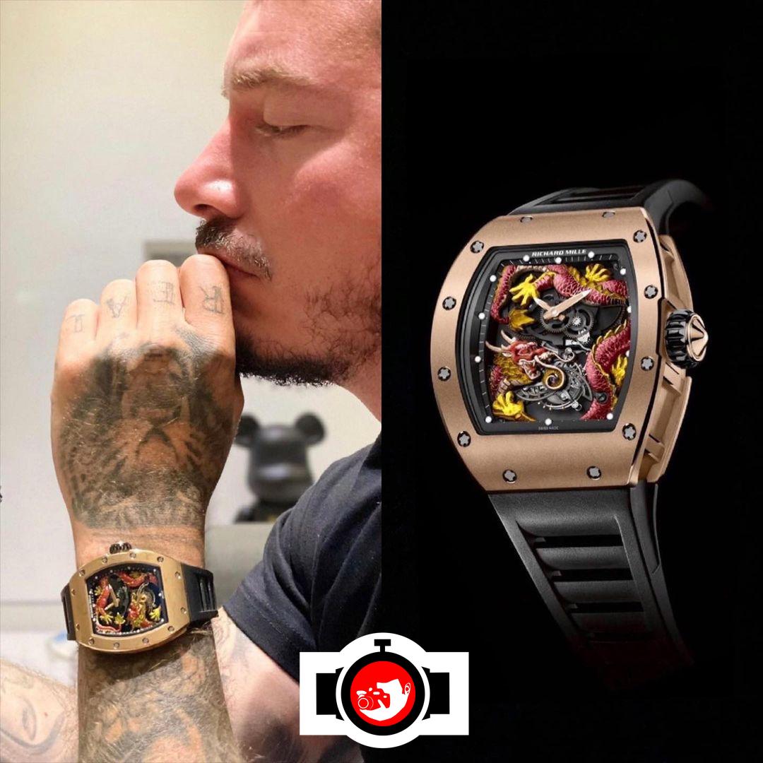 singer J Balvin spotted wearing a Richard Mille RM 057