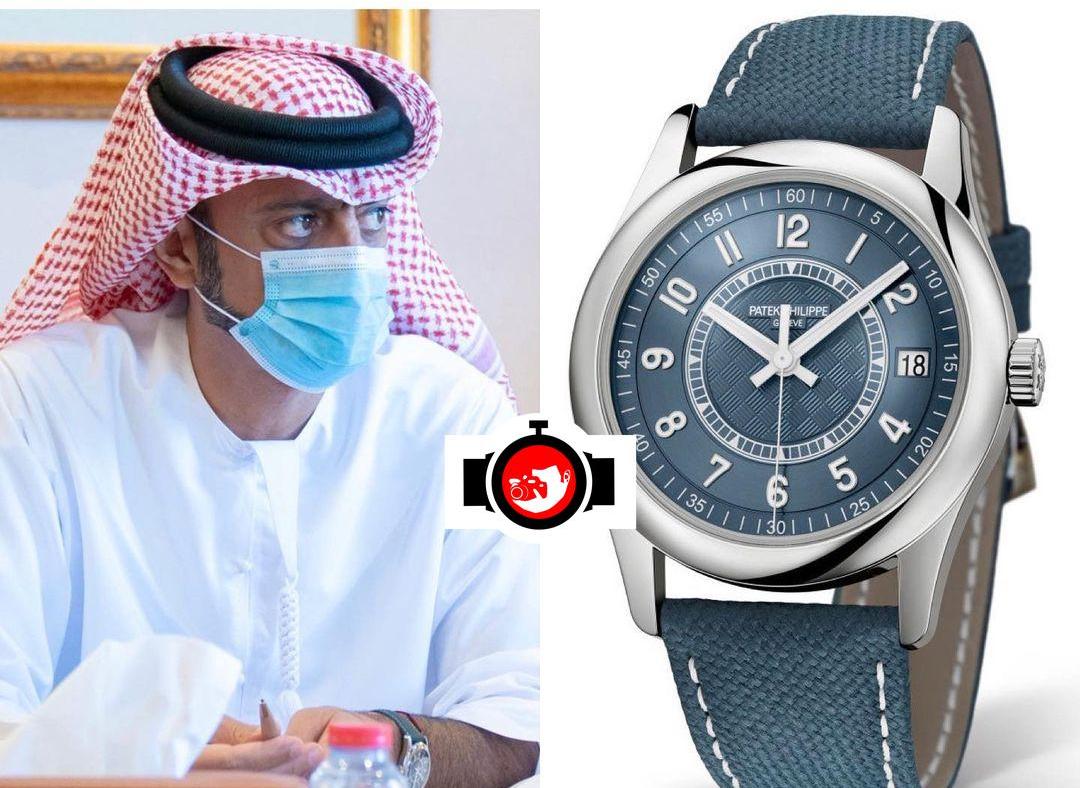 Inside the Distinguished Watch Collection of Ammar bin Humaid Al Nuaimi: Stainless Steel Patek Philippe Calatrava With a ‘Gray-Blue’ Dial