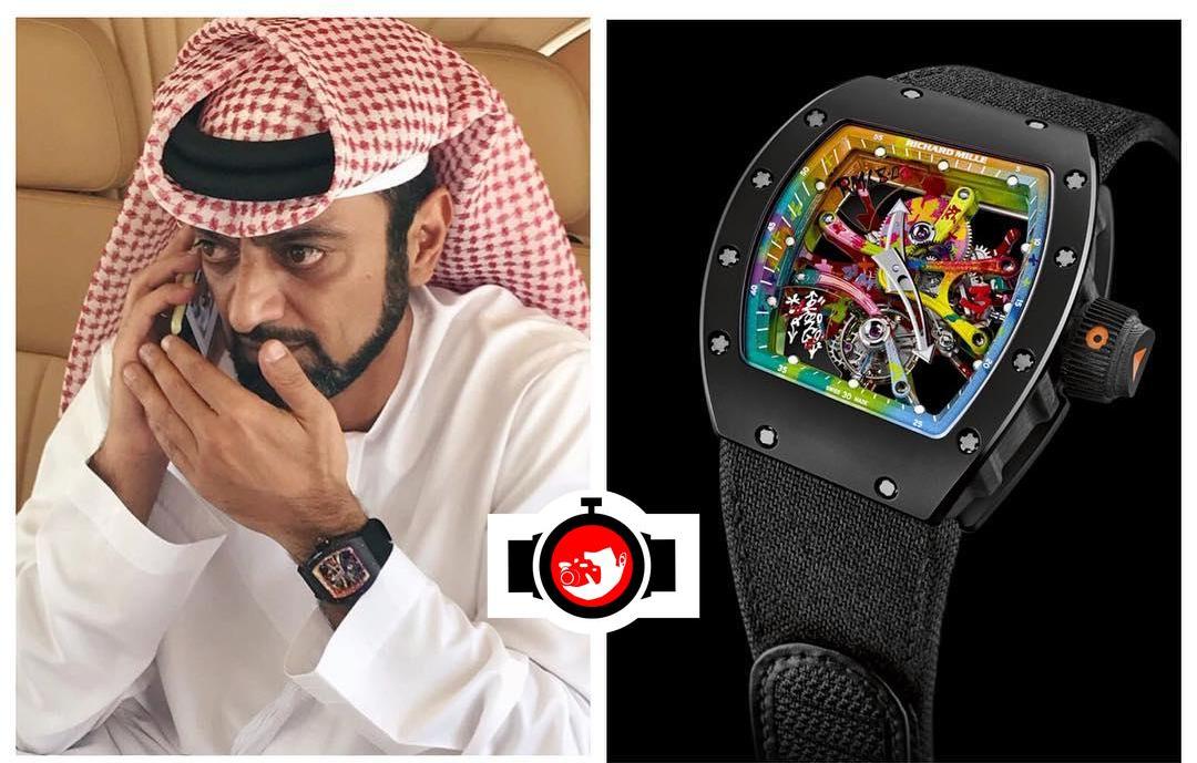 Ammar bin Humaid Al Nuaimi's Exclusive Richard Mille RM 68-01 Tourbillon 'Cyril Kongo' Watch Collection