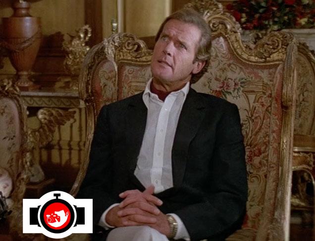 actor Roger Moore spotted wearing a Seiko 6923-8080 SPD09