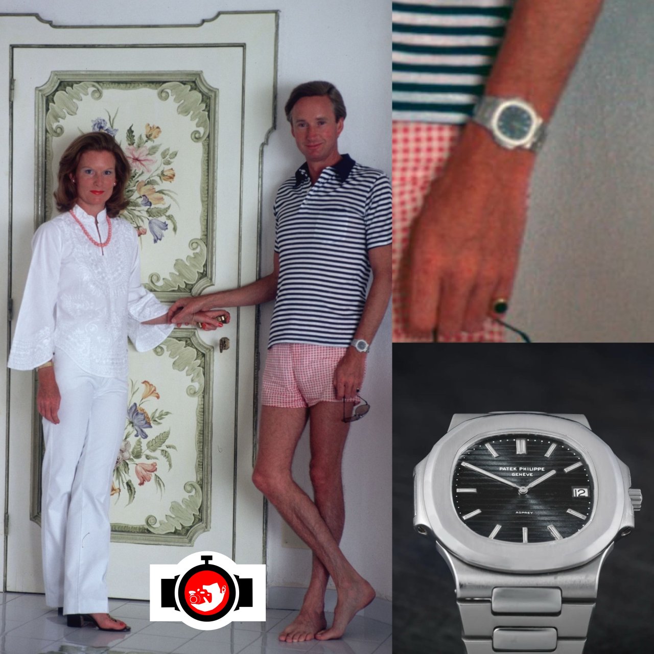 entrepreneur John Asprey spotted wearing a Patek Philippe 3700/1A