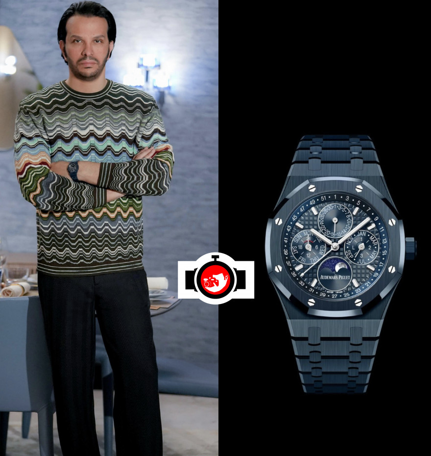 entrepreneur Ramzen spotted wearing a Audemars Piguet 26674CD