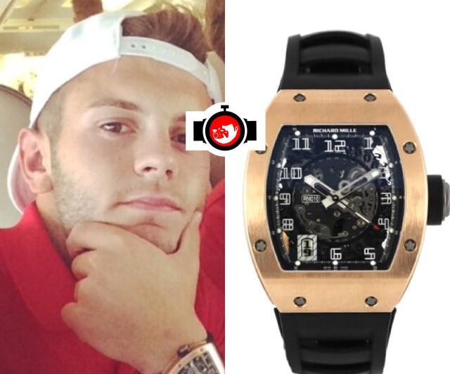 footballer Jack Wilshere spotted wearing a Richard Mille RM10
