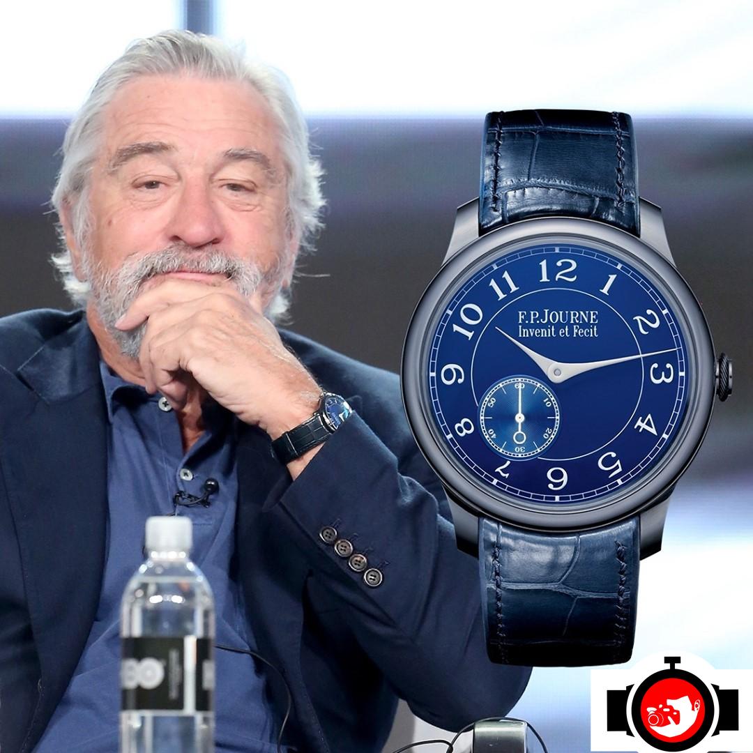 Robert De Niro's Exquisite Timepiece Collection: The Tantalum F.P. Journe Chronomètre Bleu