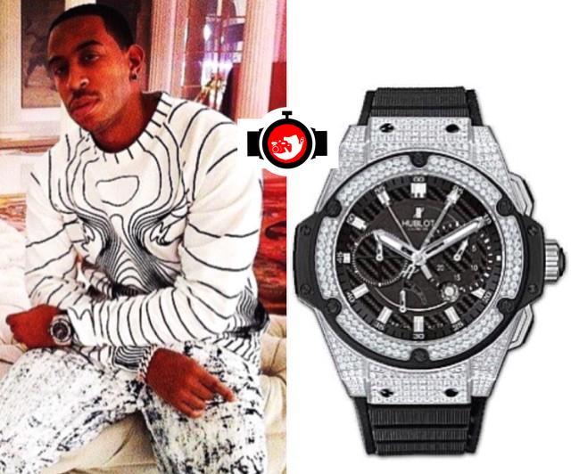 actor Ludacris spotted wearing a Hublot 709.ZX.1770.RX.1704