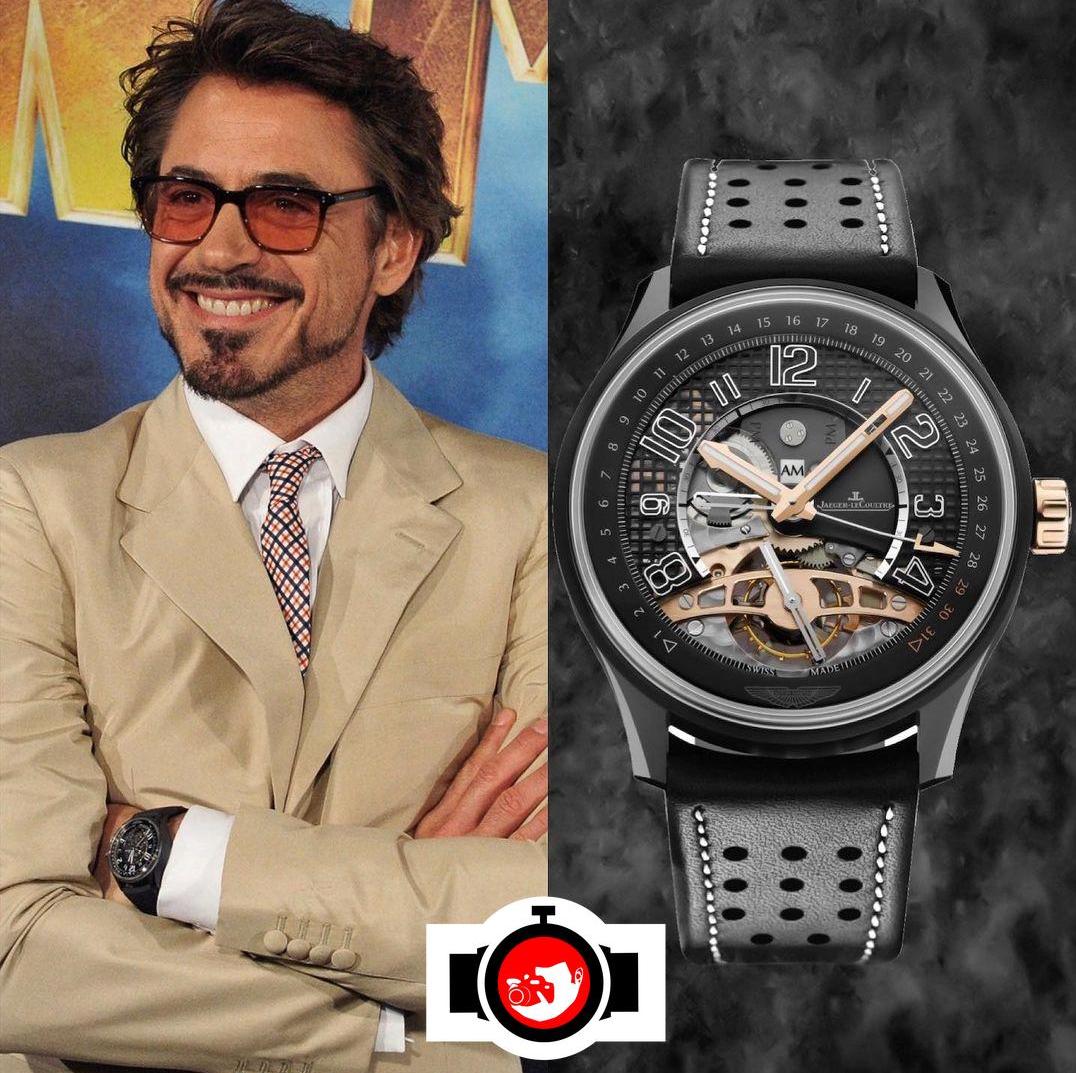 actor Robert Downey Jr spotted wearing a Jaeger LeCoultre 193c450