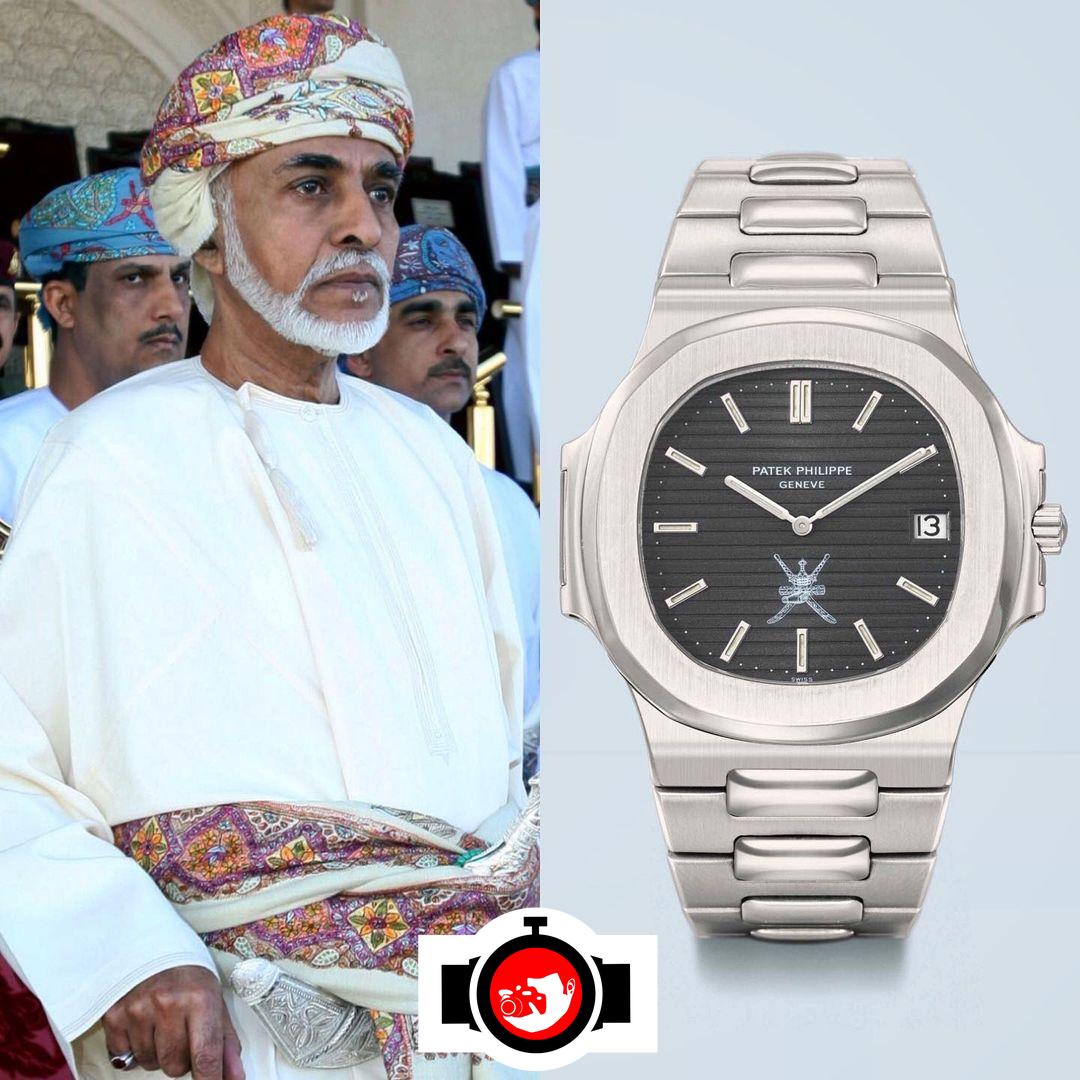 royal Qaboos bin Said spotted wearing a Patek Philippe 3700/1