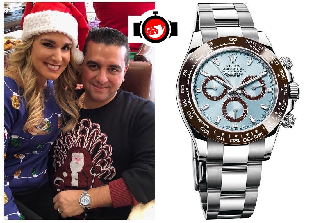television presenter Buddy Valastro spotted wearing a Rolex 116506