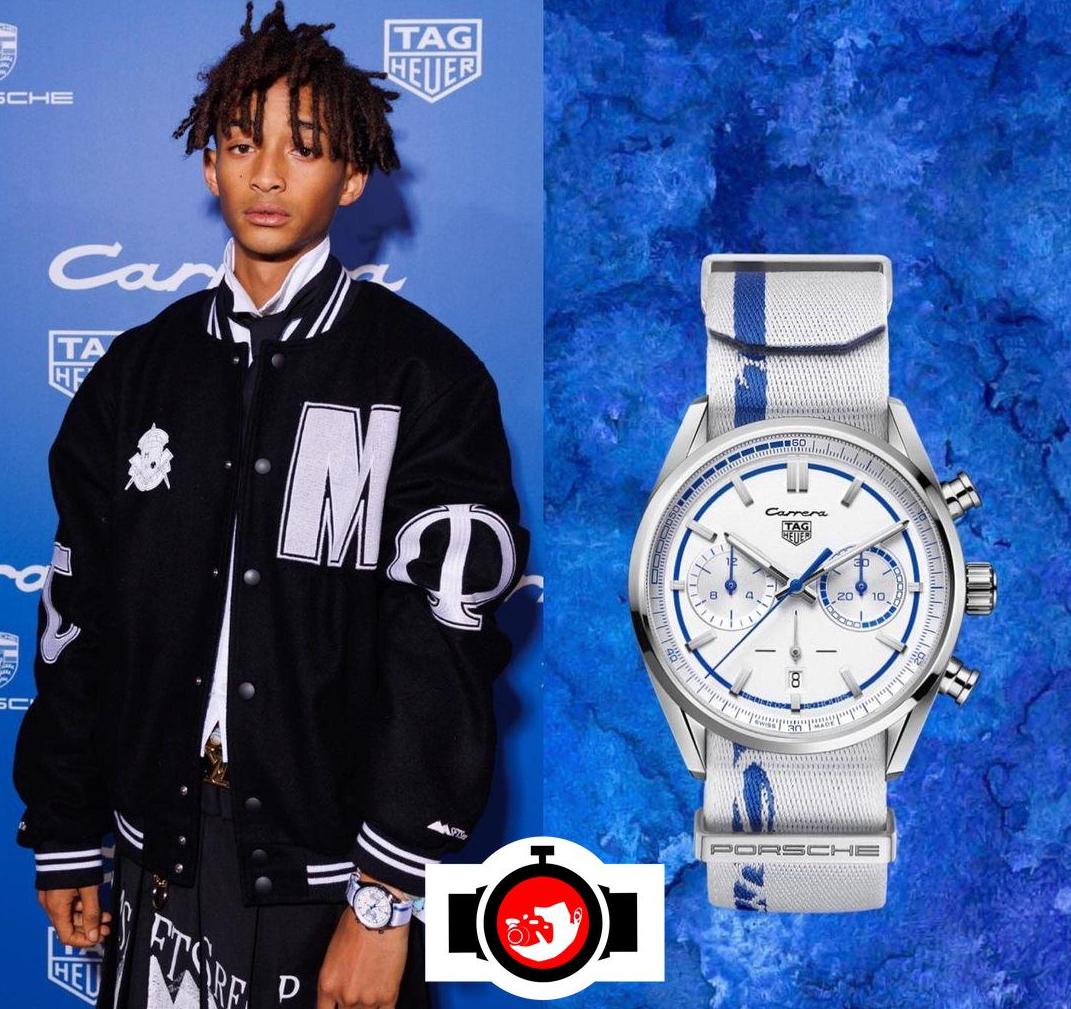 Jaden Smith's Exclusive 500 Pieces Stainless Steel Tag Heuer Carrera x Porsche RS 2.7 'Limited Edition Chronograph'