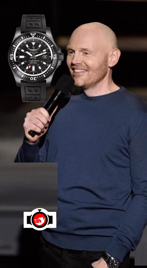 comedian Bill Burr spotted wearing a Breitling 