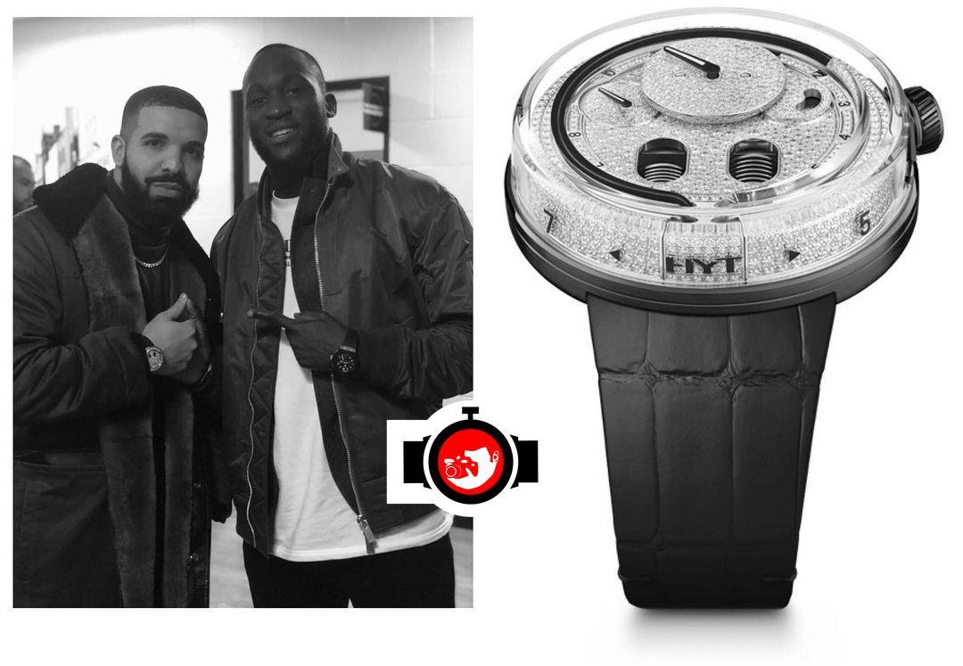 rapper Drake spotted wearing a Hyt 048-AC-86-NF-CR