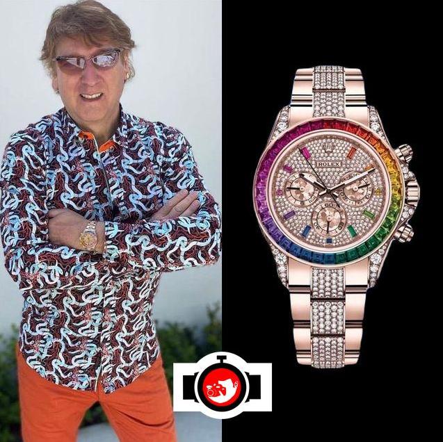 musician Michael Blakey spotted wearing a Rolex 