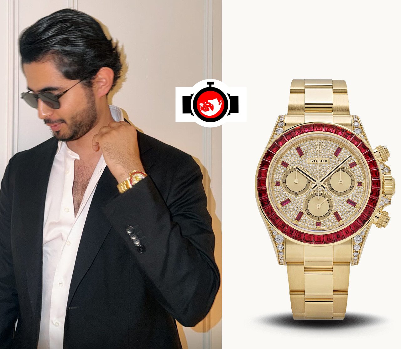 entrepreneur Ismail Anis Abdul Razzak spotted wearing a Rolex 126598TRU