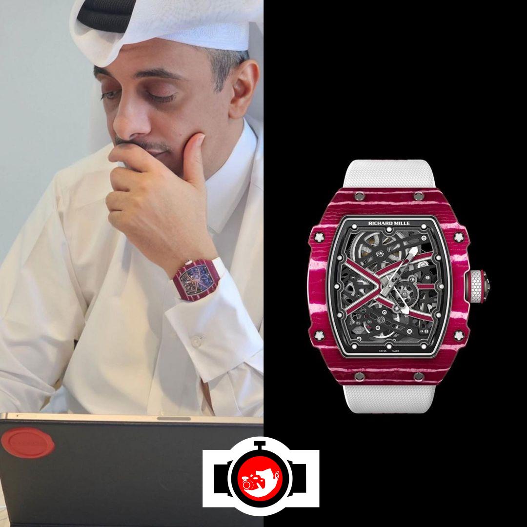 doctor Hamad Al Nuaimi spotted wearing a Richard Mille RM 67-02