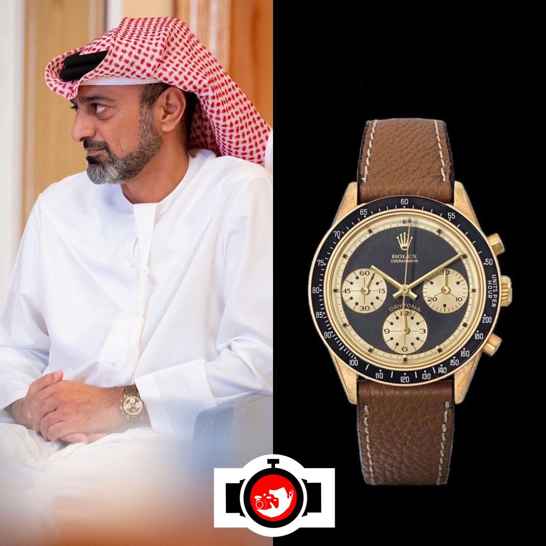 A Closer Look at Ammar bin Humaid Al Nuaimi's Exclusive Watch Collection: The 'John Player Special' in Yellow Gold