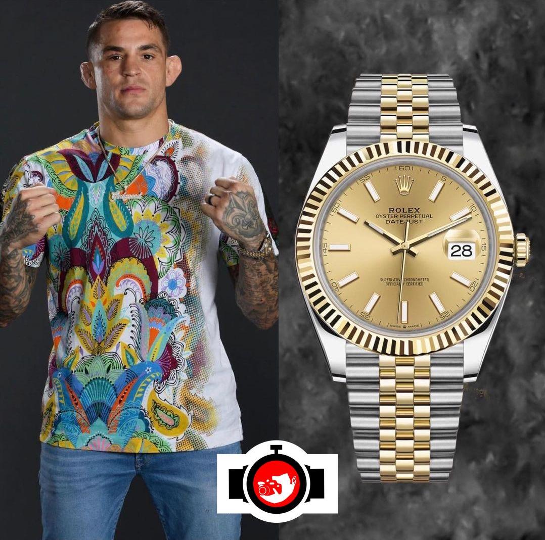 The Spectacular Rolex Datejust Watch Collection of Dustin Poirier