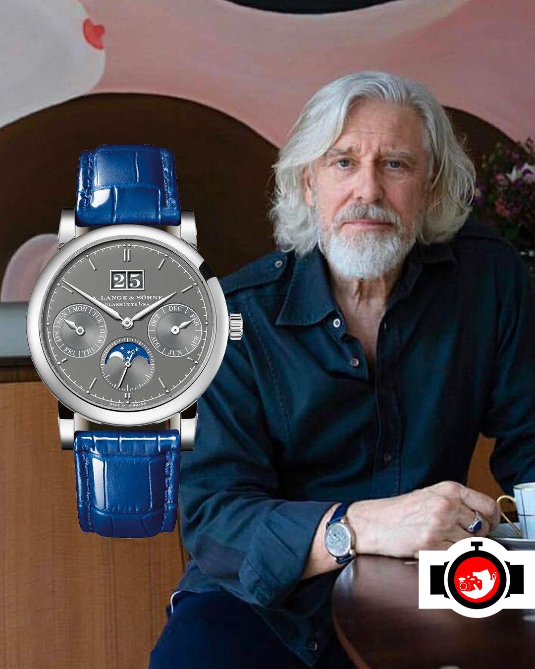 musician Adam Clayton spotted wearing a A. Lange & Söhne 330.039