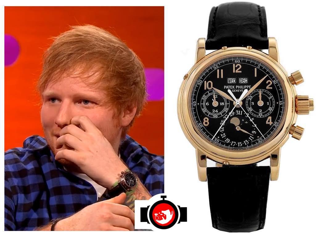 Ed Sheeran's stunning Patek Philippe Split Seconds Chronograph in 18KT Rose Gold