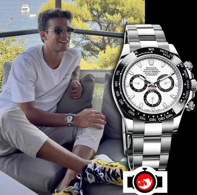 footballer Riqui Puig spotted wearing a Rolex 