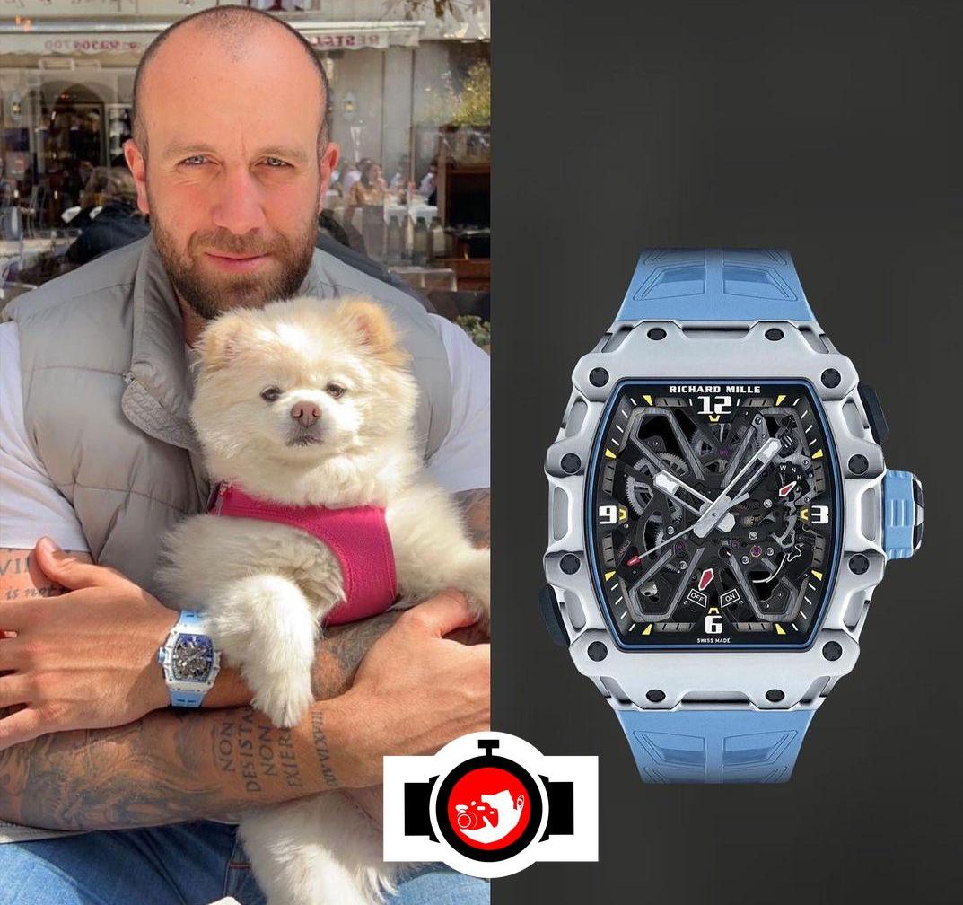 business man GMK spotted wearing a Richard Mille RM 35