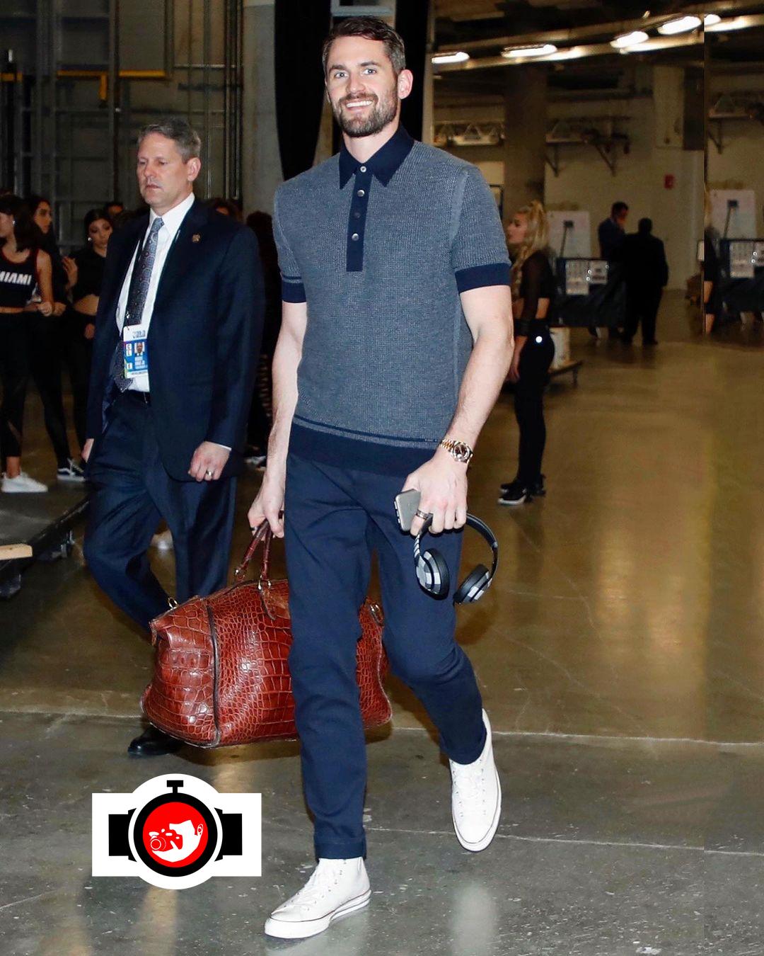 basketball player Kevin Love spotted wearing a Rolex 228235