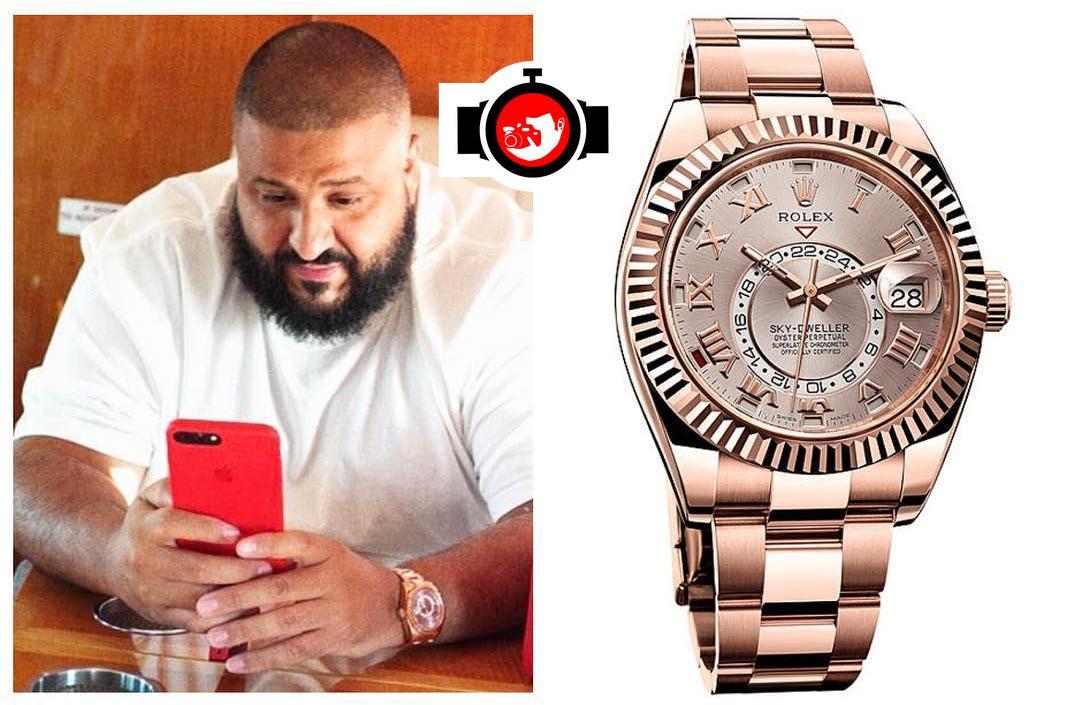 DJ Khaled's Everose Gold Rolex Skydweller: A Timeless Piece for the King of Snapchat