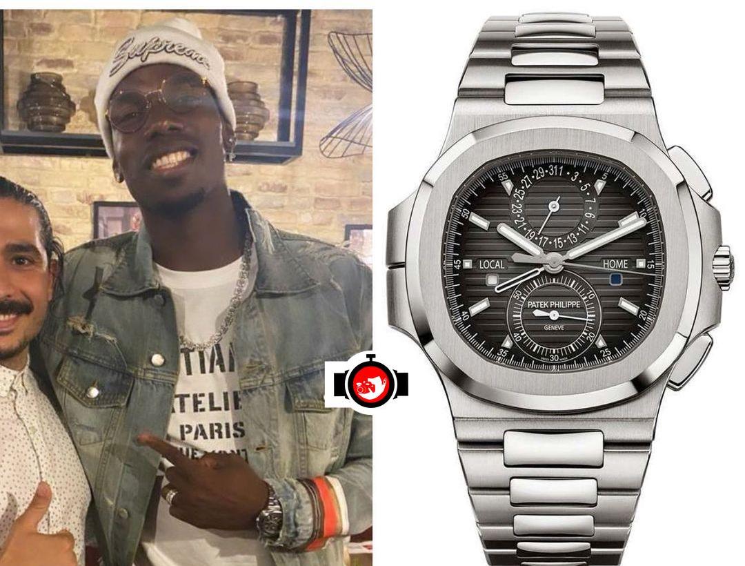 The Prestigious Watch Collection of Paul Pogba: A Look at his Patek Philippe Nautilus Travel Time Chronograph