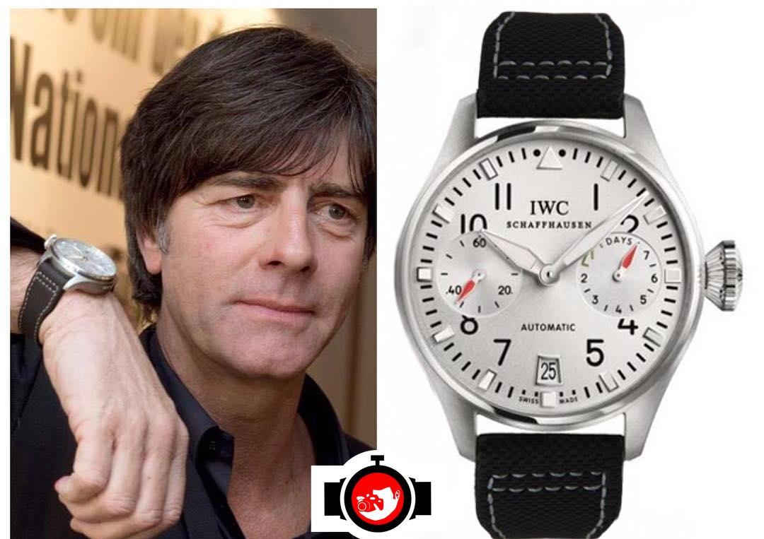 football manager Joachim Löw spotted wearing a IWC IW500432