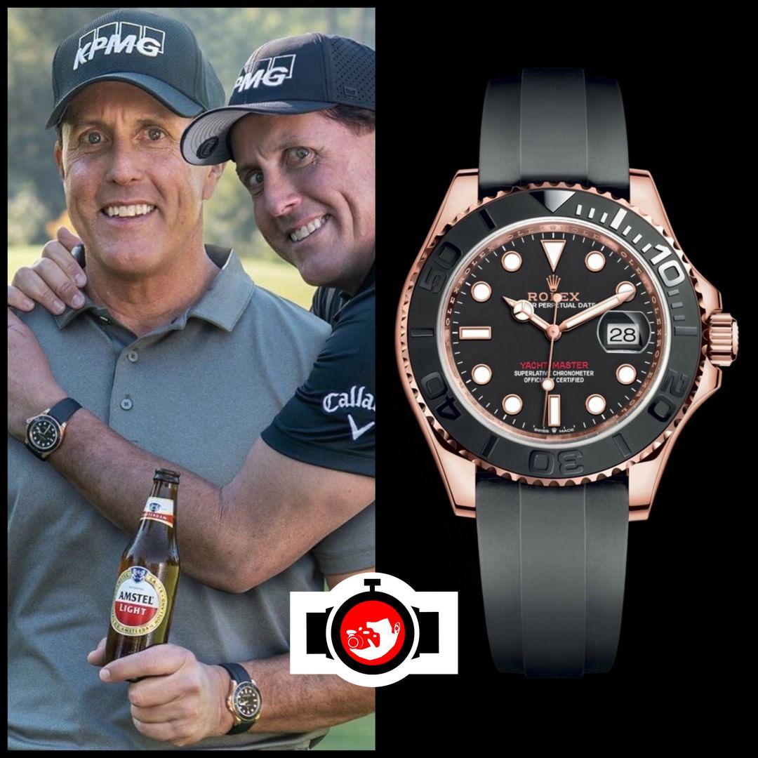 Phil Mickelson's Everose Gold Rolex Yacht-Master 40: A Watch Fit for a Golf Champion