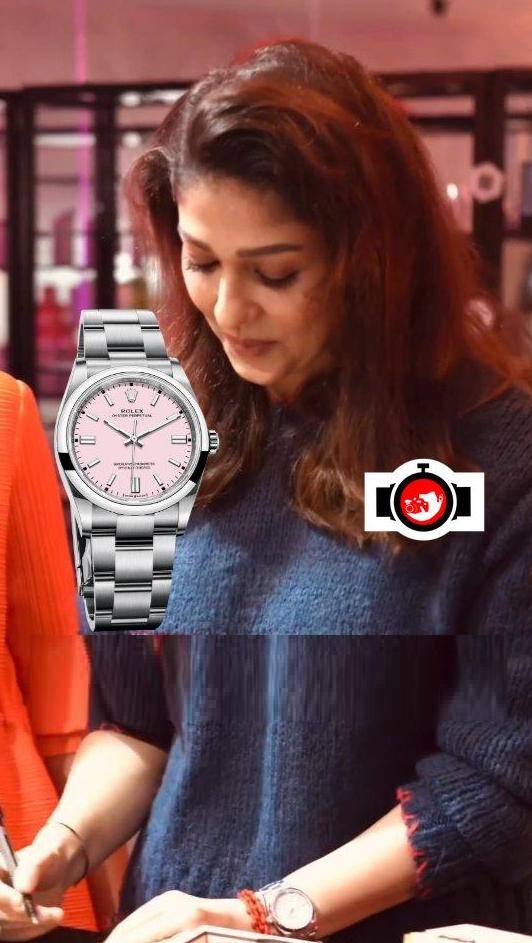 actor Nayanthara spotted wearing a Rolex 126000