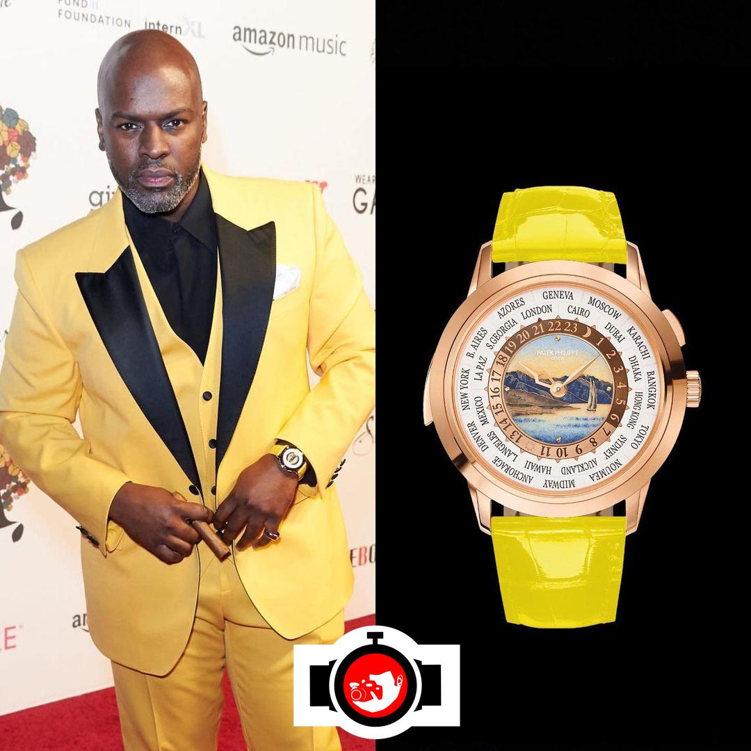 influencer Corey Gamble spotted wearing a Patek Philippe 5531R