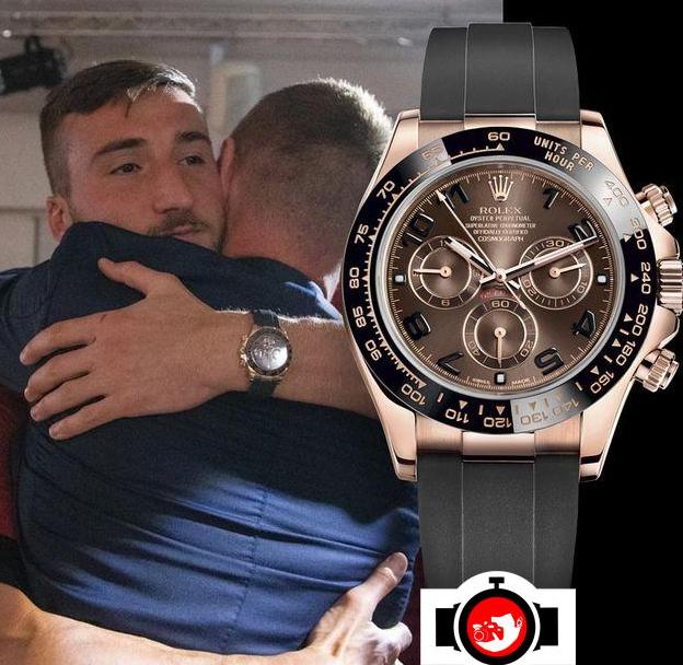 footballer Bryan Cristante spotted wearing a Rolex 