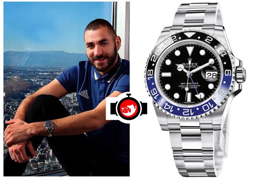Karim Benzema's Impressive Watch Collection: A Closer Look at His Rolex GMT 'Batman'