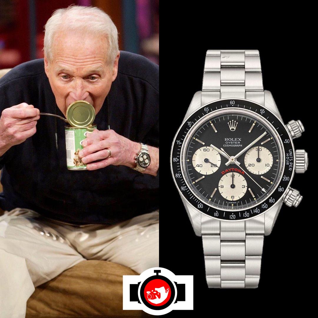 actor Paul Newman spotted wearing a Rolex 6263