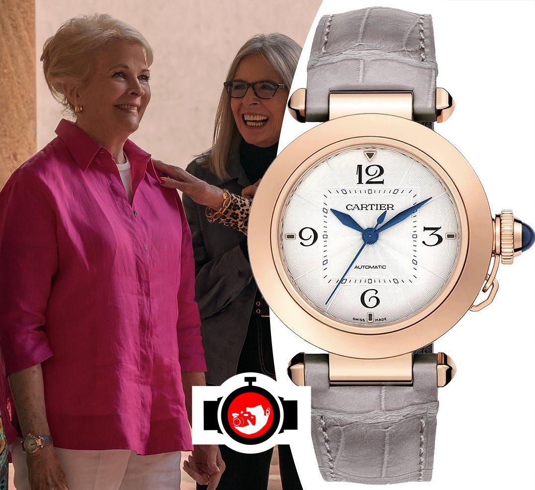 actor Candice Bergen spotted wearing a Cartier WGPA0014