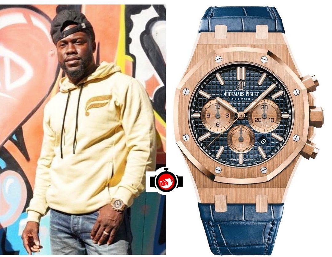 comedian Kevin Hart spotted wearing a Audemars Piguet 26331OR