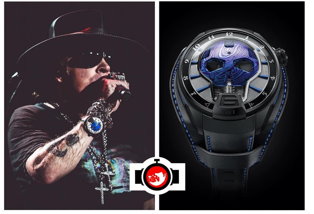singer Axl Rose spotted wearing a Hyt 