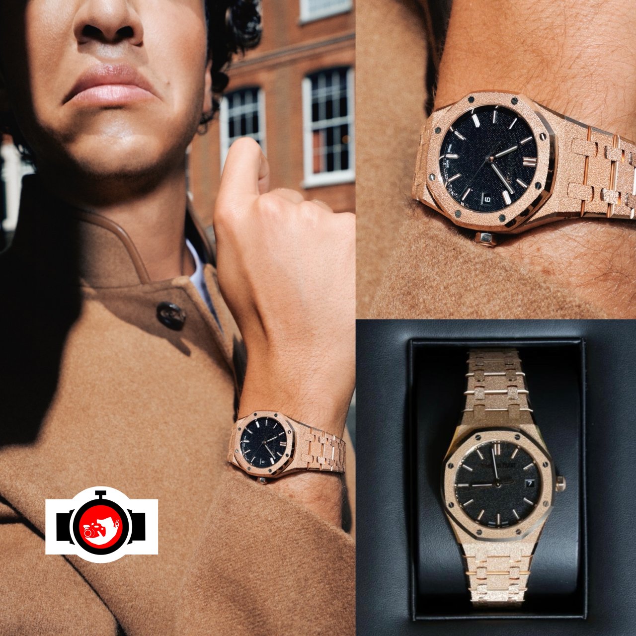 Gstaad Guy spotted wearing a Audemars Piguet 77450OR